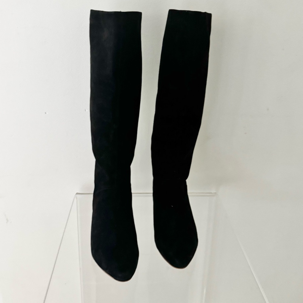 Free People Black Knee-High Suede Women's Boots Size 36